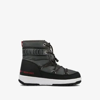 Moon Boot MOON BOOT JR BOY MID WP BLACK-CASTLEROCK 