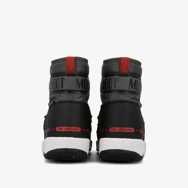 Moon Boot MOON BOOT JR BOY MID WP BLACK-CASTLEROCK 