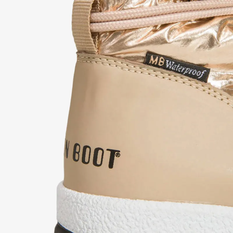 Moon Boot PROTECHT JUNIOR LOW ROSE-GOLD NYLON 