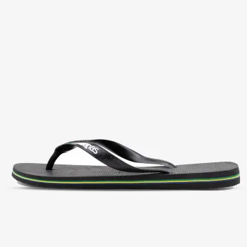 HAVAIANAS HAV. BRASIL LOGO BLACK/BLACK I25 