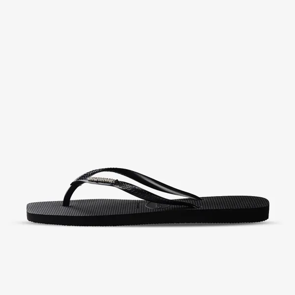 HAVAIANAS SLIM SQUARE LOGO METALLIC 