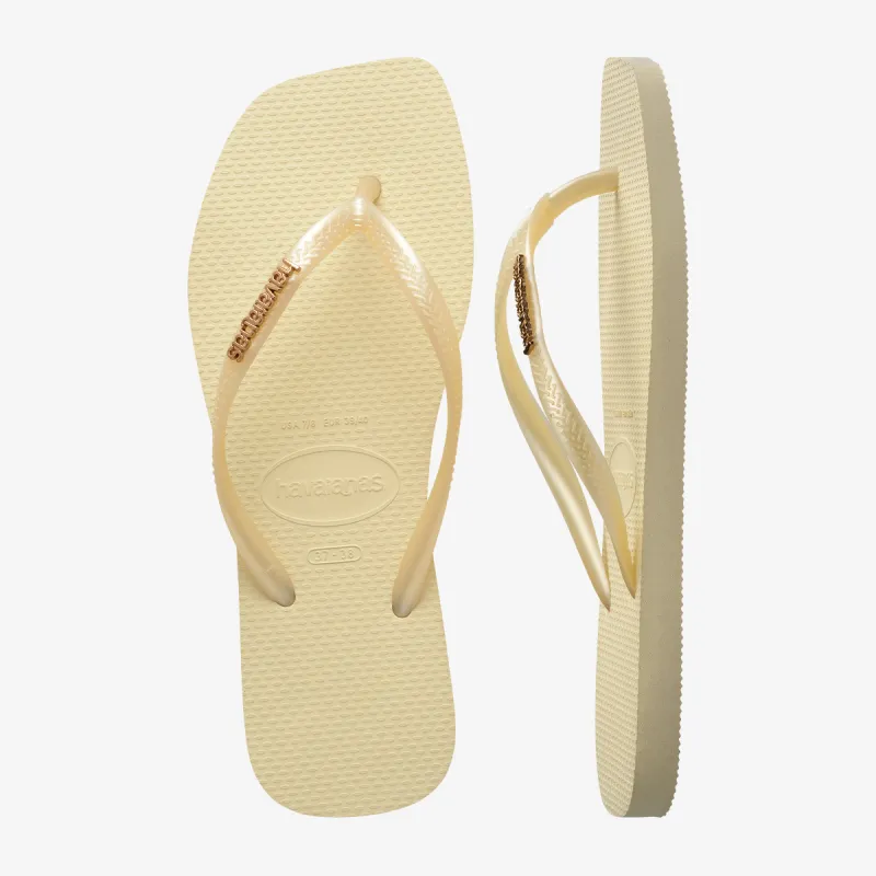 SLIM SQUARE LOGO METALLIC 