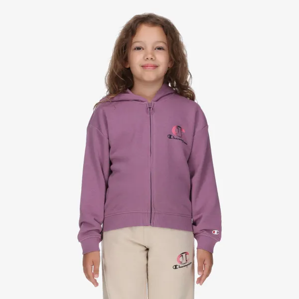 Champion Hooded Full Zip Sweatshirt 