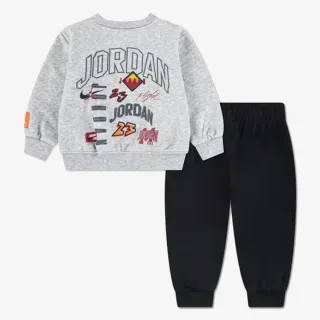 Nike JDB MJ DYNASTY FT CREW SET 