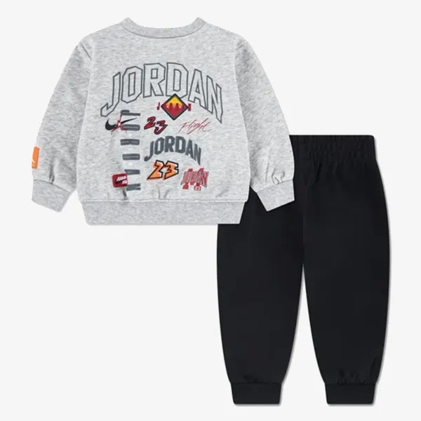 Nike JDB MJ DYNASTY FT CREW SET 