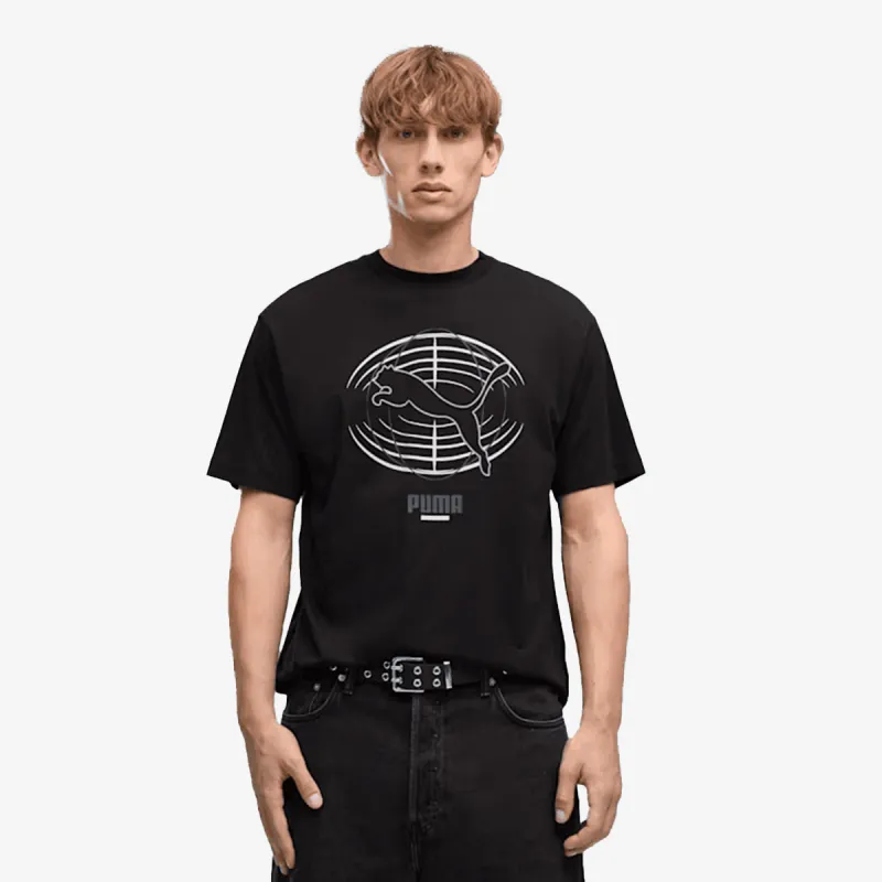 Puma PUMATECH Relaxed Graphic Tee 
