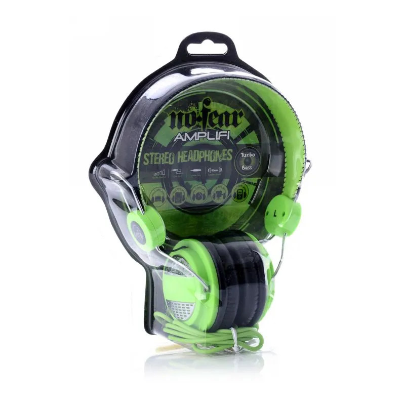 NO FEAR HEADPHONE LIME 