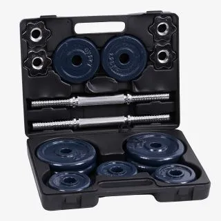 Lonsdale 18Kg Dumbl Set 