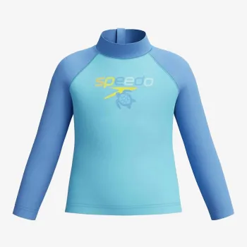 Speedo Long Sleeve Print Rash Guard 