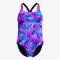 Speedo Print Powerback One Piece 
