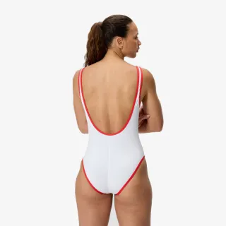 Speedo Solid Bound Scoop One Piece 