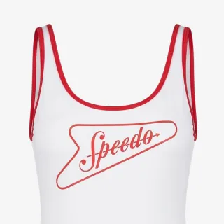 Speedo Solid Bound Scoop One Piece 