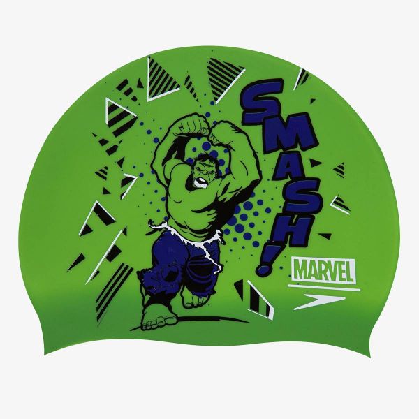 Speedo Marvel Hulk Slogan Print Cap Junior 