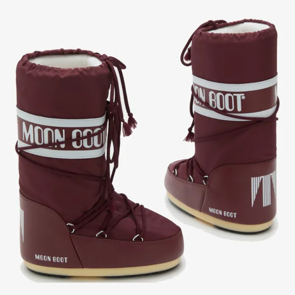 Moon Boot MB ICON NYLON BURGUNDY 