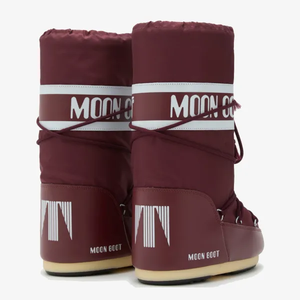 Moon Boot MB ICON NYLON BURGUNDY 