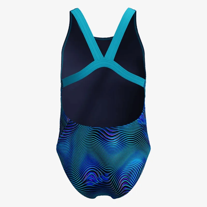 Speedo Print Leaderback One Piece 