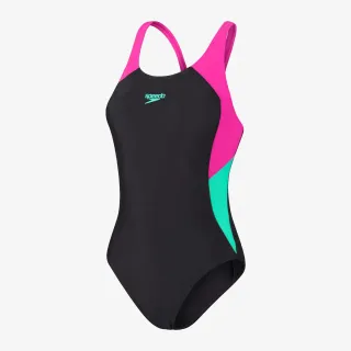 Speedo Womens Colourblock Splice Muscleback 