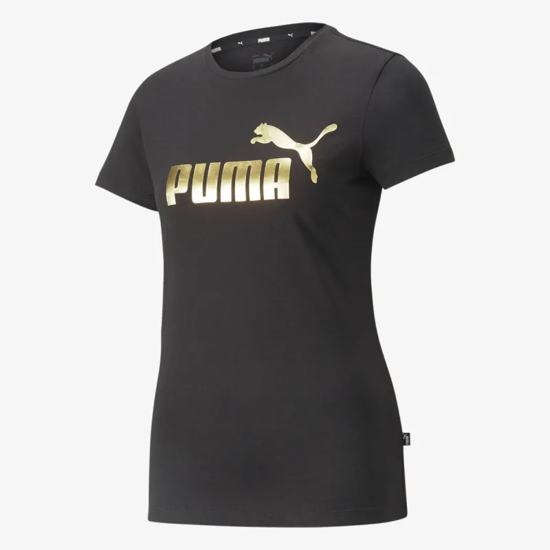 Puma PUMA ESS+ Metallic Logo Tee 