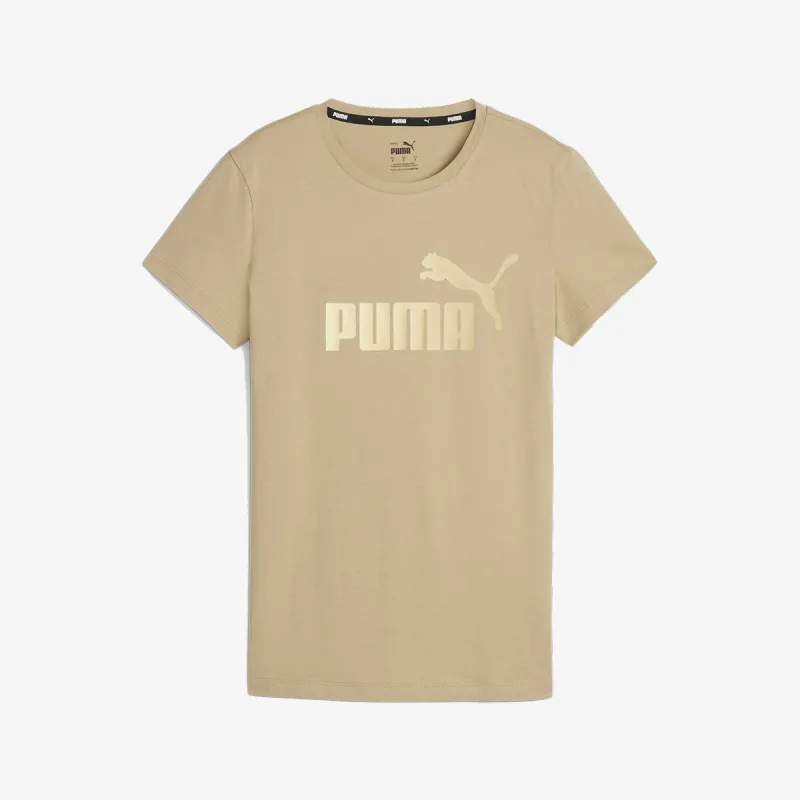 Puma PUMA ESS+ Metallic Logo Tee 