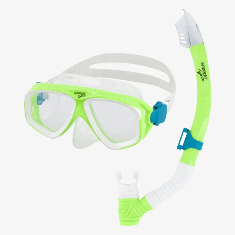Speedo Junior Adventure Mask Snorkel Set 