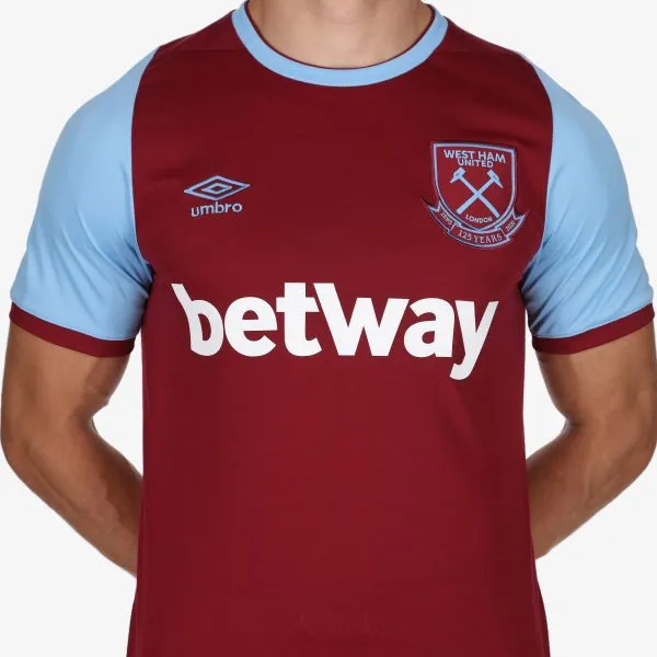 Umbro WEST HAM HOME JERSEY S/S 