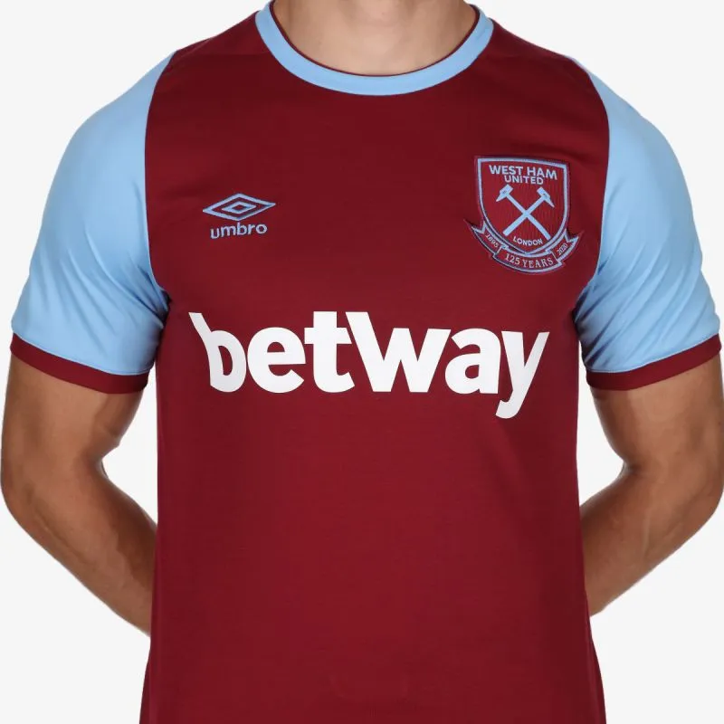 Umbro WEST HAM HOME JERSEY S/S 