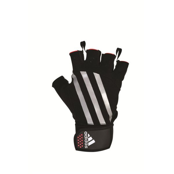 WEIGHTLIFTING GLOVES - EXTRA LARGE RED 