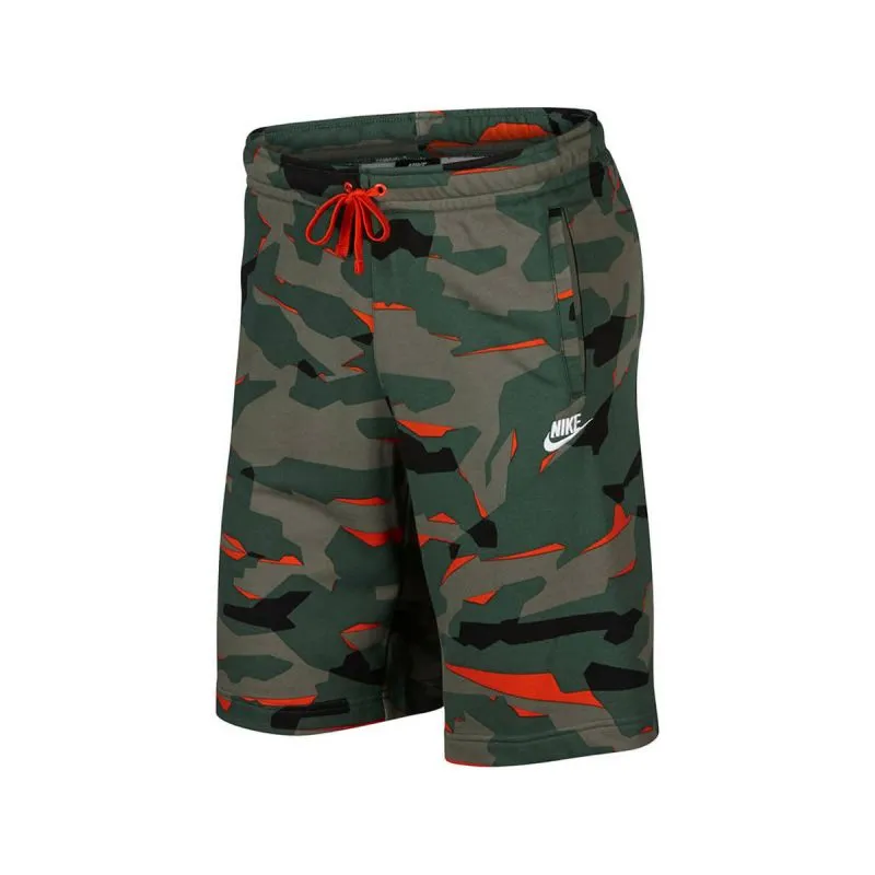 Nike M NSW CLUB CAMO SHORT FT 