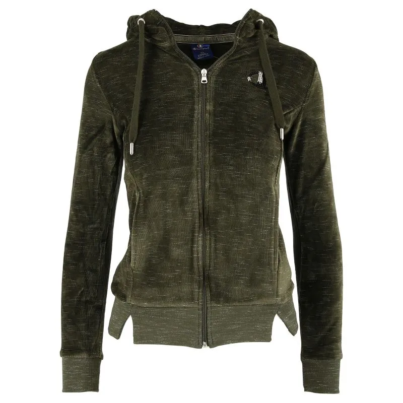 Champion VELVET FULL ZIP HOODY 