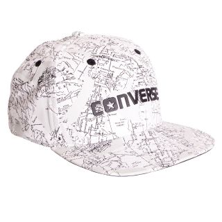 Converse COLLAGED MAP SNAPBACK TWILL 