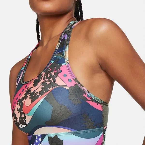 Nike NIKE SWOOSH ICNCLSH BRA PRT LL 