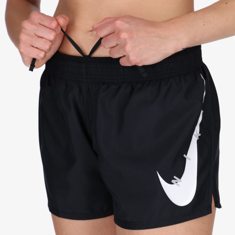 Nike Swoosh Womens Running Shorts - Black | Sportitude Running