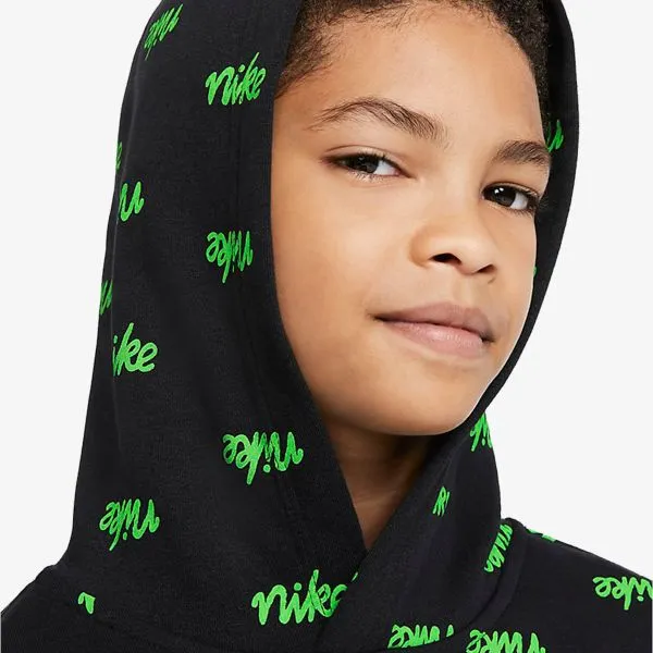 Nike Nike NWS SCRIPT PRINT HOODIE 