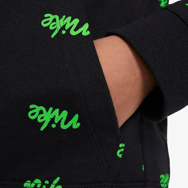 Nike Nike NWS SCRIPT PRINT HOODIE 