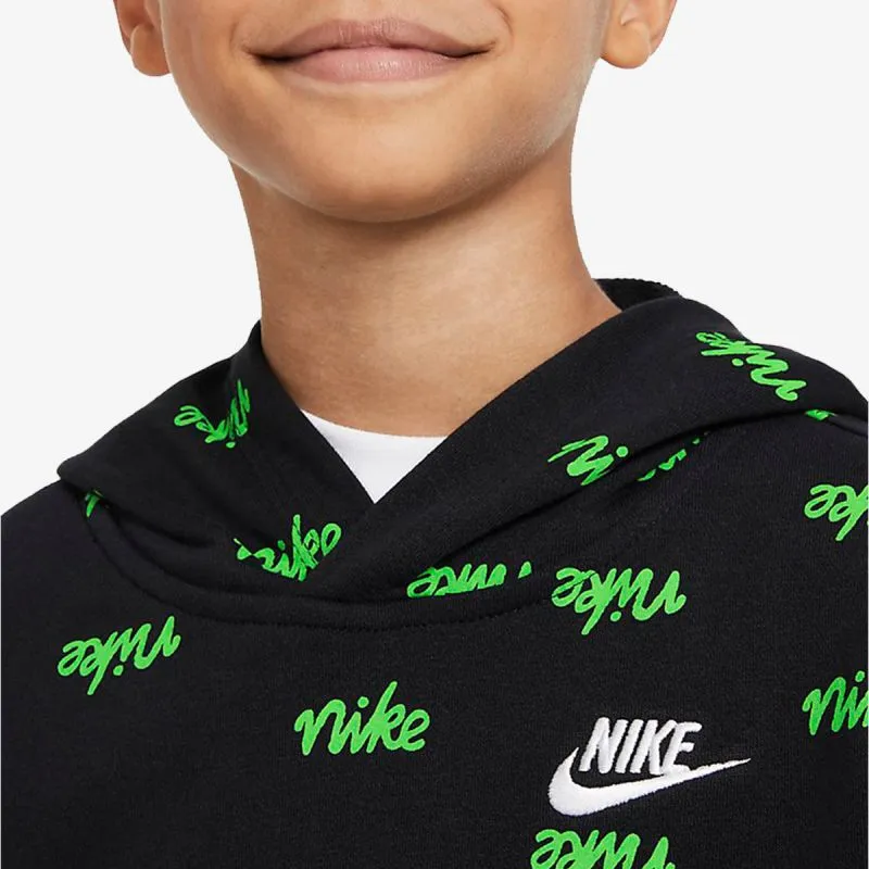 Nike Nike NWS SCRIPT PRINT HOODIE 