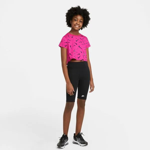 Nike G NSW TEE CROP SWOOSHES 
