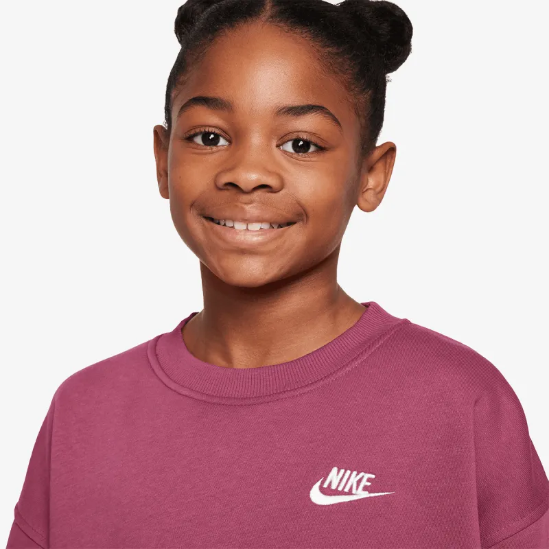 Nike G NSW CLUB FLC OVRSZD CREW LBR 