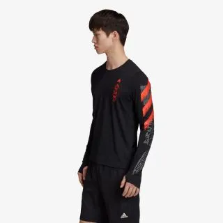 adidas FAST GFX LS Tee 