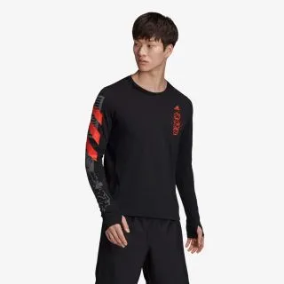 adidas FAST GFX LS Tee 