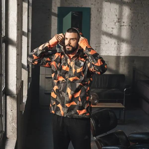 adidas adidas OWN THE RUN JACKET CAMO MEN 