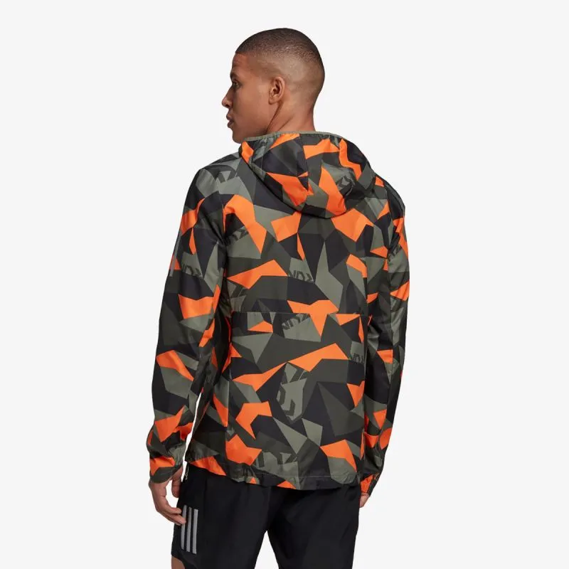 adidas adidas OWN THE RUN JACKET CAMO MEN 