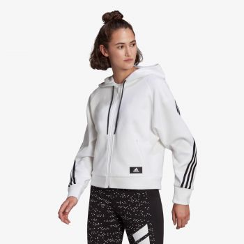 adidas Women’s Branded Icons 3S Full-Zip Hoodie  