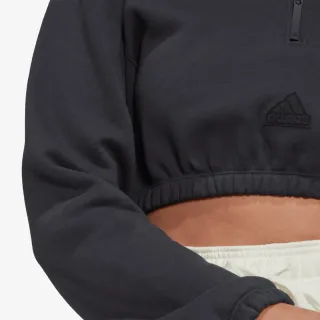 adidas Cropped Half-Zip 
