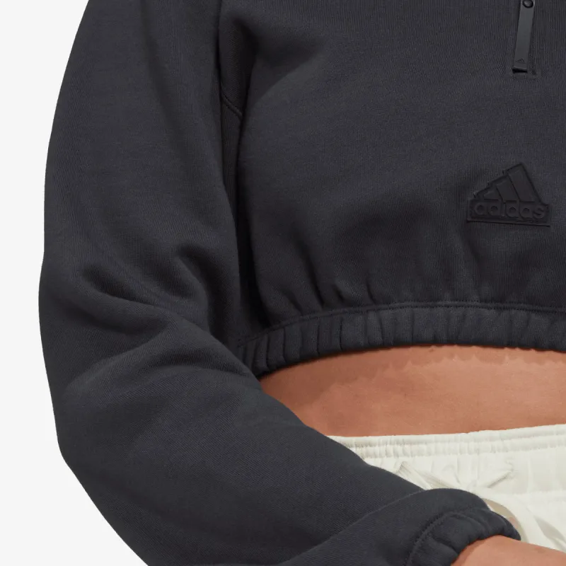 adidas Cropped Half-Zip 