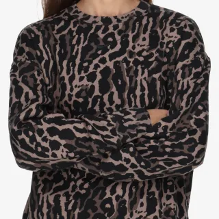 Nike W NSW PHNX FLC OS AOP CREW 