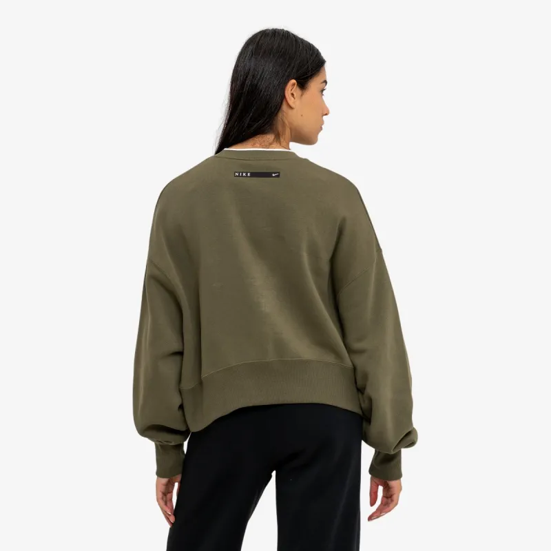 Nike W NSW PHNX FLC CREW GLS 