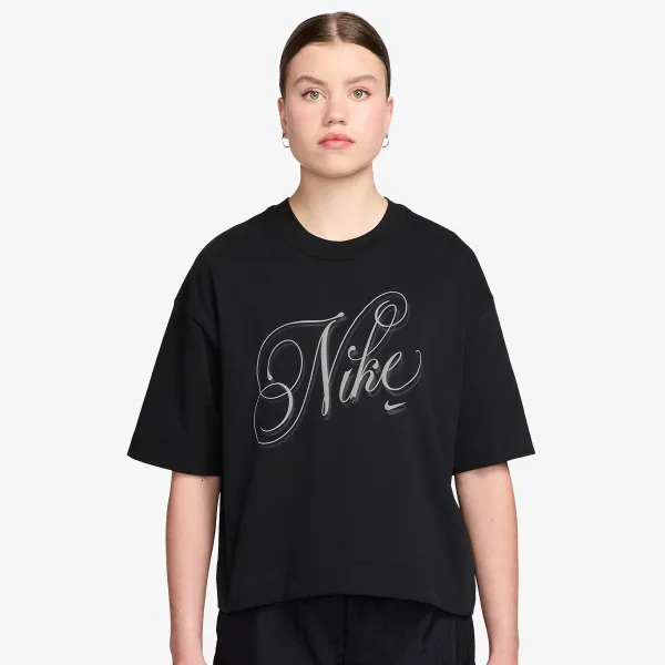 Nike W NSW SS TEE BOXY SCRIPT 