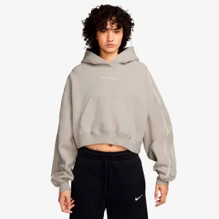 Nike W NK STDO FLC MW CRP SCLOP HDY 