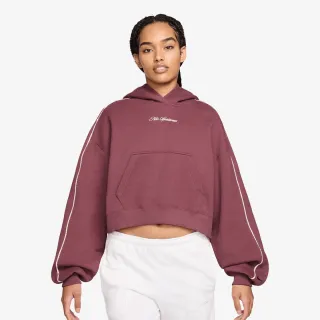 Nike W NK STDO FLC MW CRP SCLOP HDY 