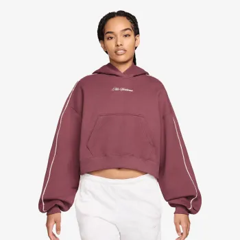 Nike W NK STDO FLC MW CRP SCLOP HDY 